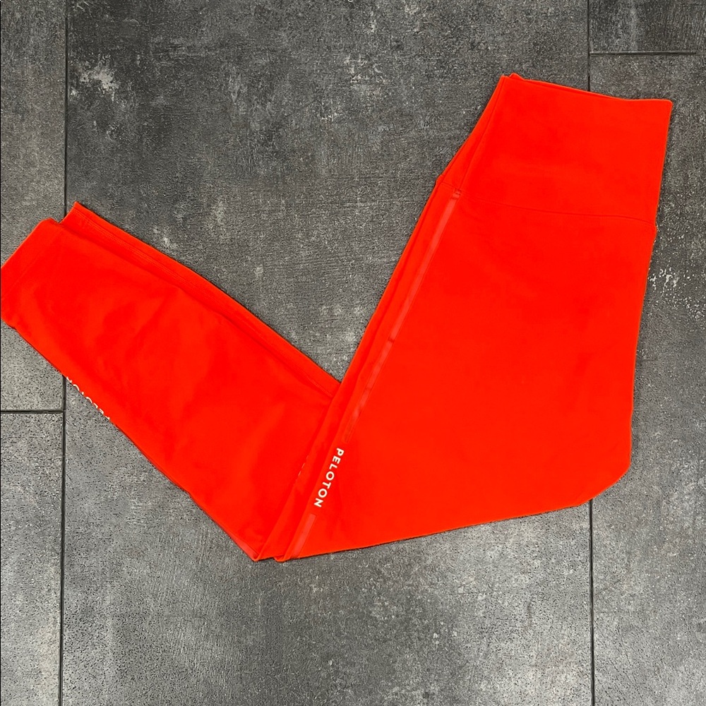 Peloton Red Leggings
